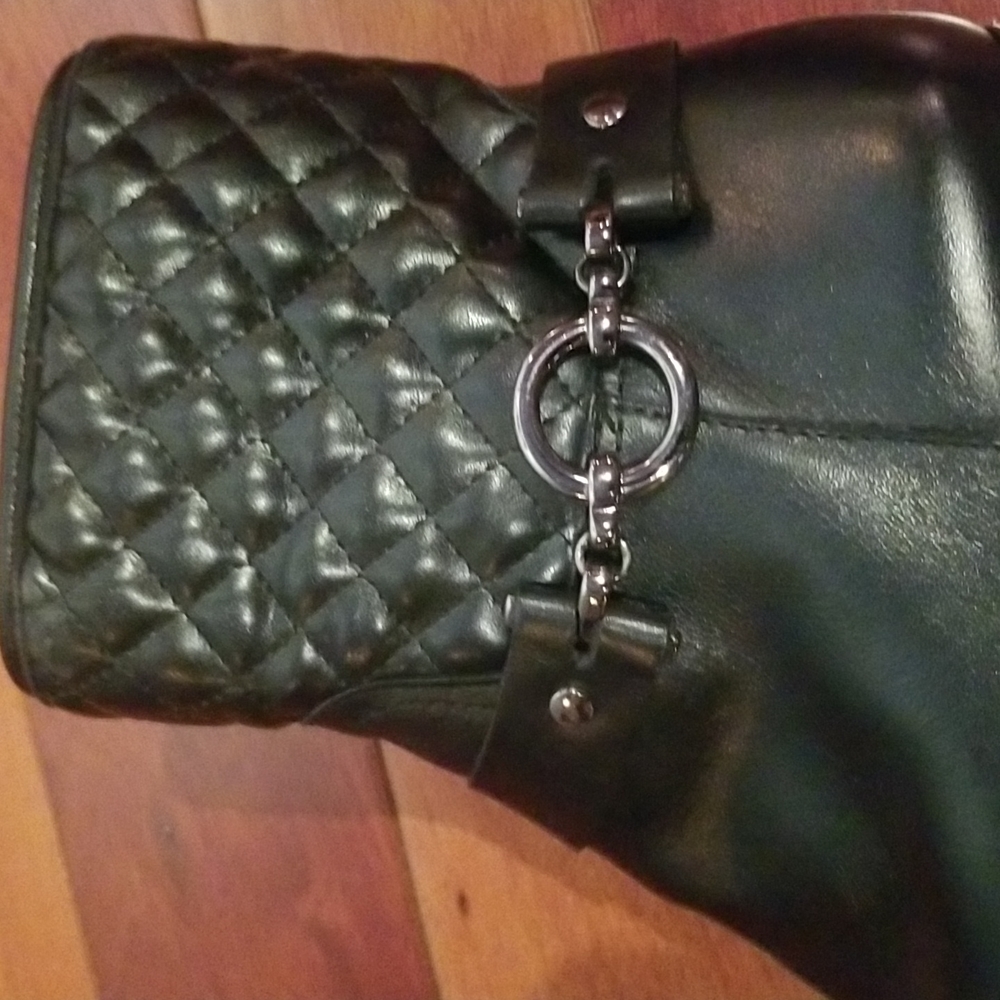 Host pick! New Munro just above ankle boots in black leather, size 6W - Picture 5 of 5